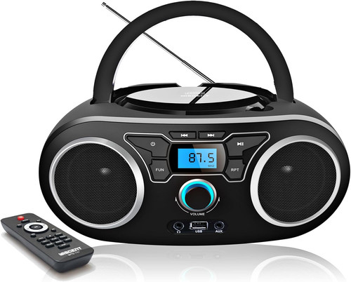 Lettore boombox portatile - cd,