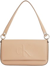 Calvin Klein Sculpted Flap Shoulder Pouch25 Lv04k3148g Borsa a Tracolla Donna