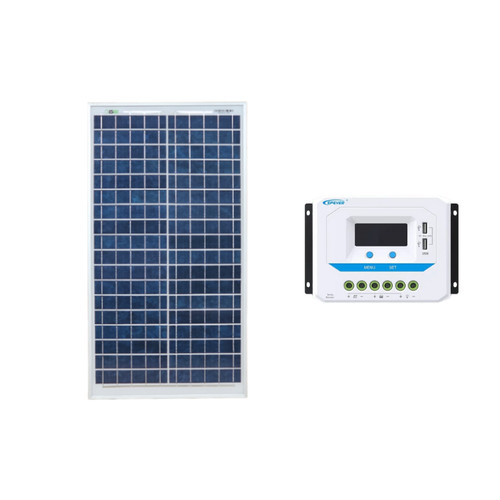 Kit solare fotovoltaico 30w - kit,