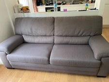 divano 3 posti chateau d’ax grigio soft. In stoffa, nuovo.