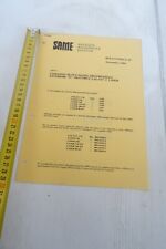 trattore Same comando bloccaggio anteriore differenziale Galaxy e Laser