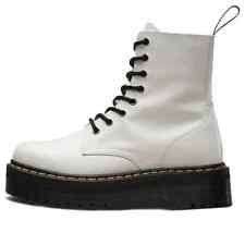 Dr. Martens Jadon Polished Smooth Stivali Donna Uomo Bianco (15265100) NUOVO