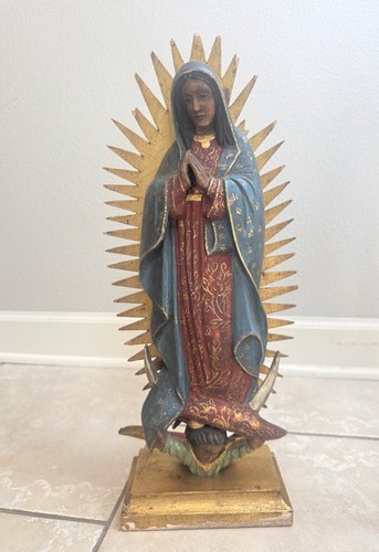 Antica statua messicana santos - antica,