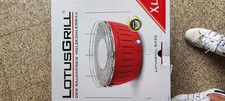 LOTUS GRILL XL LG G435 BARBECUE PORTATILE ESTERNO INTERNO CARBONE LOTUSGRILL USB