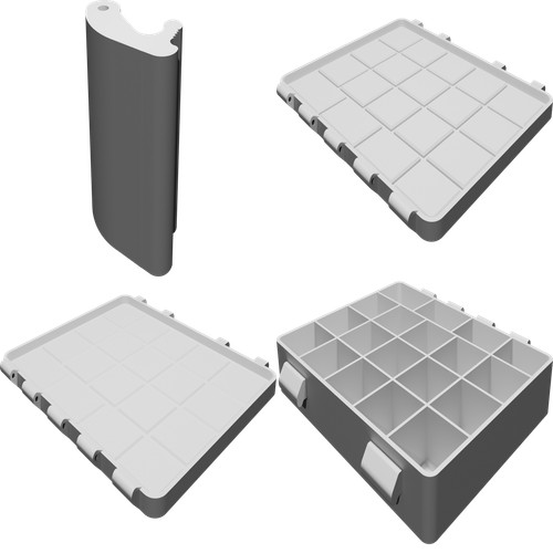 Scatola organizer piccola - scatola, per