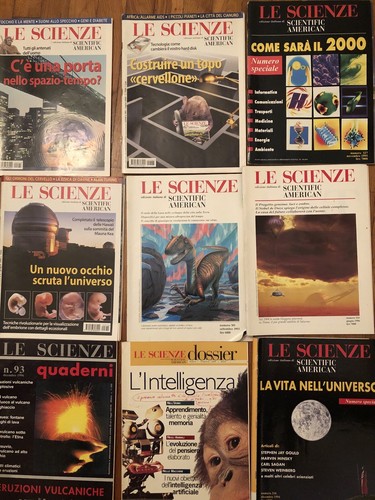 Scienze rivista mensile - le,