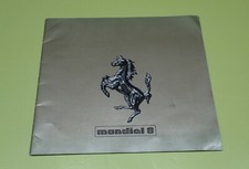 FERRARI MONDIAL 8 DEPLIANT BROCHURE PROSPEKT (P25)