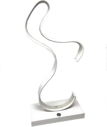 Lampada comodino curva - lampada,