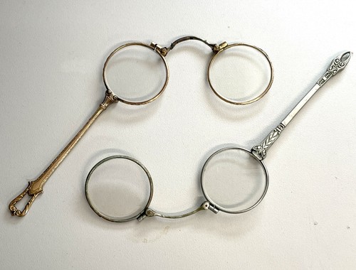 Coppia antichi occhiali - antichi,