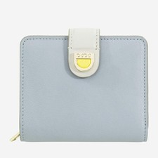 DUDU Women's Small Leather Zip