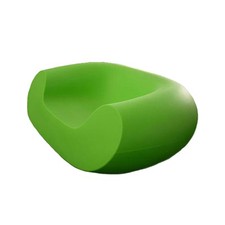 SLIDE poltrona CHUBBY in polietilene per interni ed esterni by Marcel Wanders