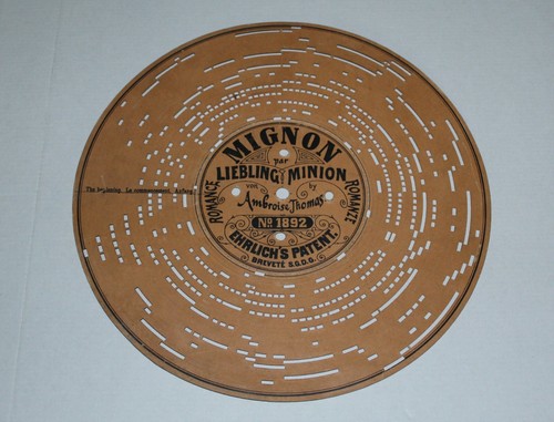 Disco per organetto - per, a