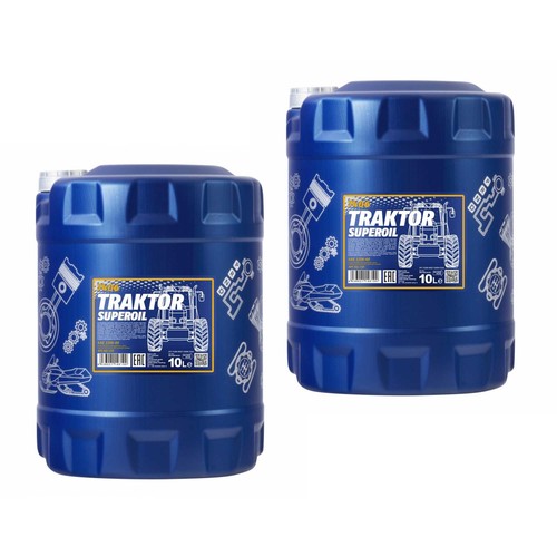 2x10 litri mannol trattore - 2x10,