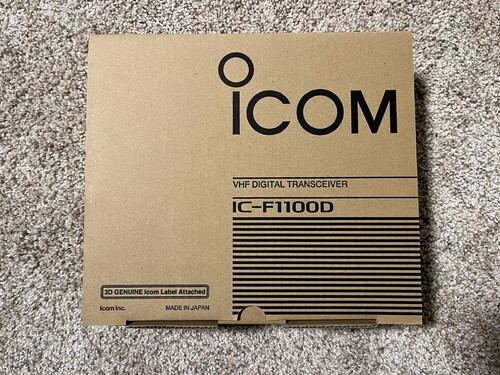 Icom f1100d radio - icom,