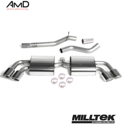 Mk2 audi tts - scarico, milltek