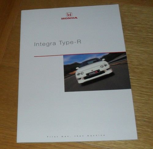 Brochure honda integra type - integra, r