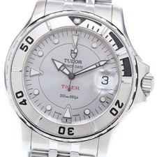 Orologio Uomo Automatico TUDOR Prince Date Hydronaut 89190 Data Quadrante Argento_903662
