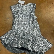 Mini abito senza spalline