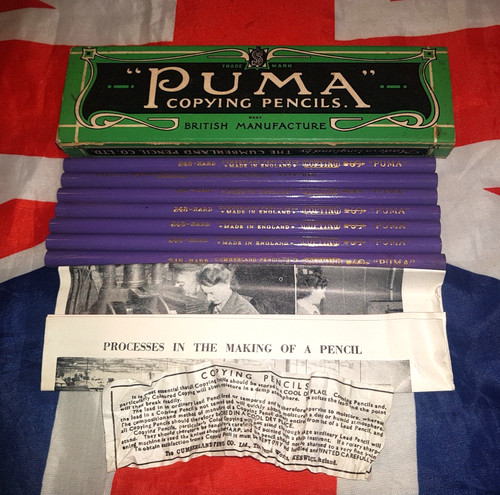 Puma copying pencils - pencils, vintage