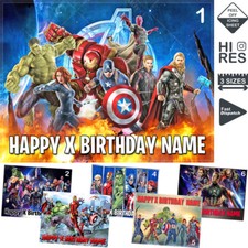 Cake Topper Marvel Avengers