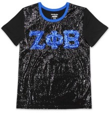 Zeta Phi Beta M4 Sequin Tee