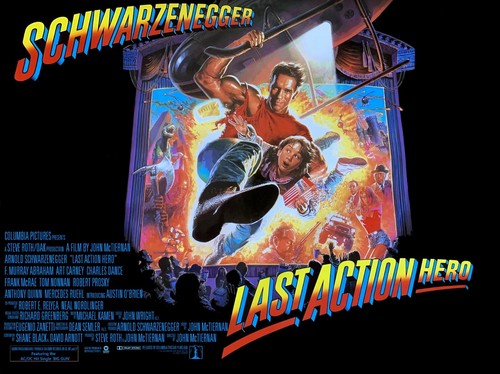 Last action hero 1993 - uk, quad