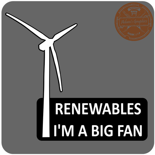 Adesivo big fan turbine - a,