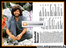 Autografo Alpinismo | Reinhold