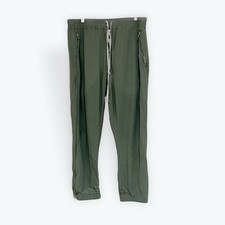 Pantaloni da pista Rick Owen's Moss EDFU S/S 23 uomo donna cerniera