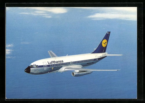 Cartolina aereo b737 - cartolina,