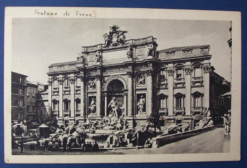 Roma fontana trevi - roma,