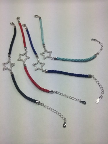 Bracciale cordoncino colori - cordoncino,