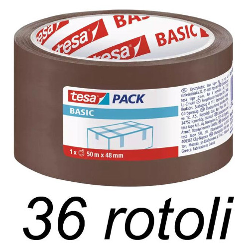 Nastro imballo avana 48x50m - avana,
