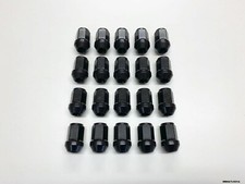 20 X Dado Ruota Nero Per Jeep