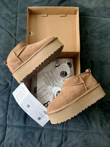 Ugg ultra mini platform - platform, marron