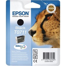 ORIGINALE T0711 NERA PER Epson