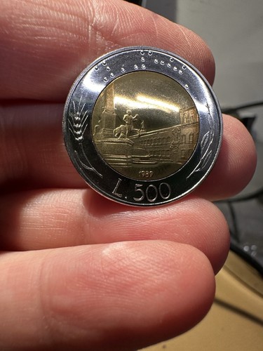 500 lire 1989 - 500,
