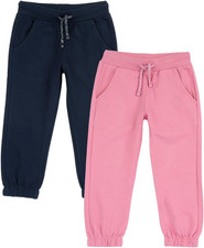 , Pantaloni Bambina, Set Di 2