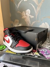 Nike Air Jordan 1 Mid bianche