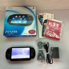 Sony PlayStation PS Vita  PCH-1100 Crystal Black CIB Boxed