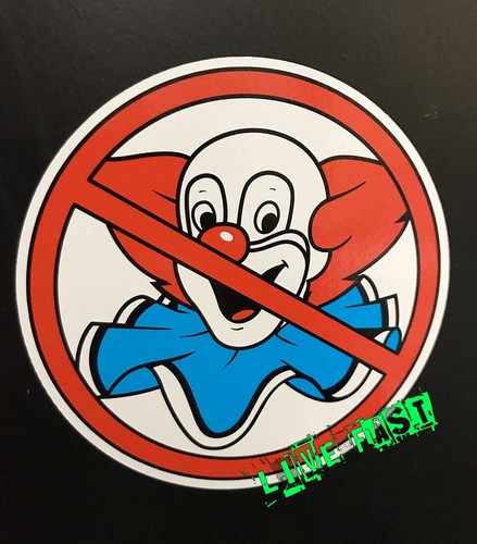 Bozos sticker vintage retro - no,