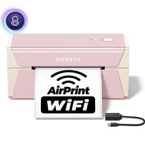 MUNBYN Wireless VOICE 300DPI