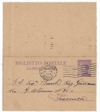 Intero Biglietto Postale -