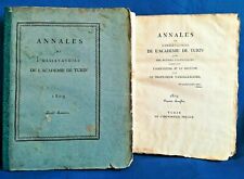 Vassalli Eandi, Annales de l'observatoire de l'Academie de Turin. Torino Scienze