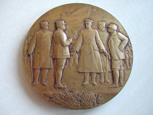 Médaille cuivre 68mm - médaille,