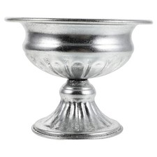  Vaso Da Fiori in Metallo Per