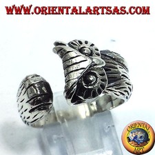 Anello In Argento Gufo civetta