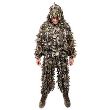 Arcturus 3D Leaf Ghillie Suit (Dark Woodland) - Set giacca e pantaloni da caccia