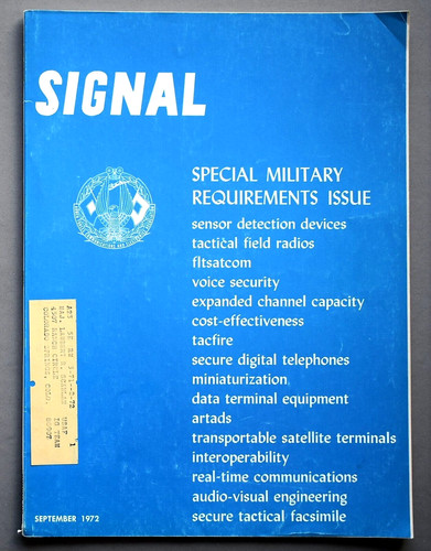 Signal magazine sept 1972 - signal,
