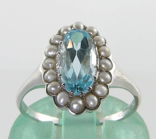 Anello cluster oro - cluster, bianco